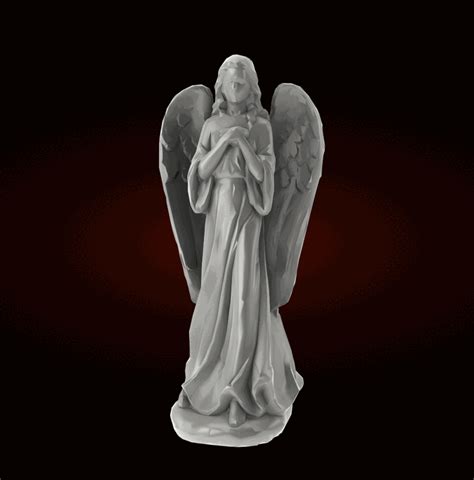 Stl File Angel Statue・design To Download And 3d Print・cults