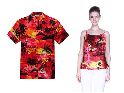 Hawaii Hangover Couple Matching Hawaiian Luau Outfit Aloha Shirt And