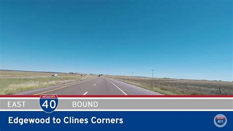 Interstate 40 Edgewood To Clines Corners New Mexico Interstate 411