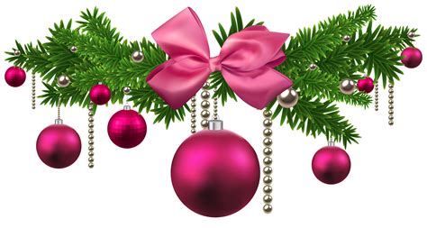 Pink Christmas Ornaments Clipart 10 Free Cliparts Download Images On