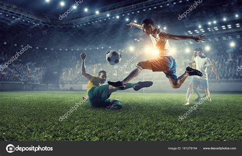 Soccer Best Moments Mixed Media Stock Photo By ©sergeynivens 181278194