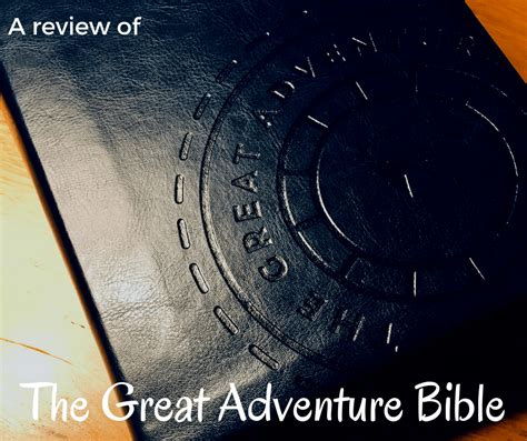 Review The Great Adventure Bible Stumbling Toward Sainthood