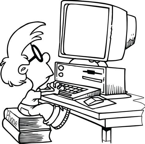 Basic Computer Parts Cartoon Images Foto Kolekcija