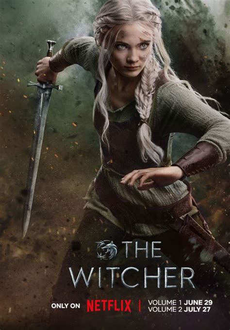 Freya Allan The Witcher Season Poster CelebMafia