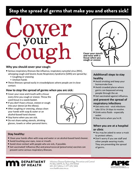 Free Printable Cover Your Cough Sign Free Printable Templates