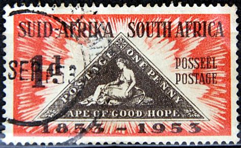 South Africa Centennary Of The Introduction Of Postage Stamps In South