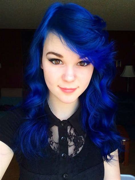 68 Daring Blue Hair Color For Edgy Women