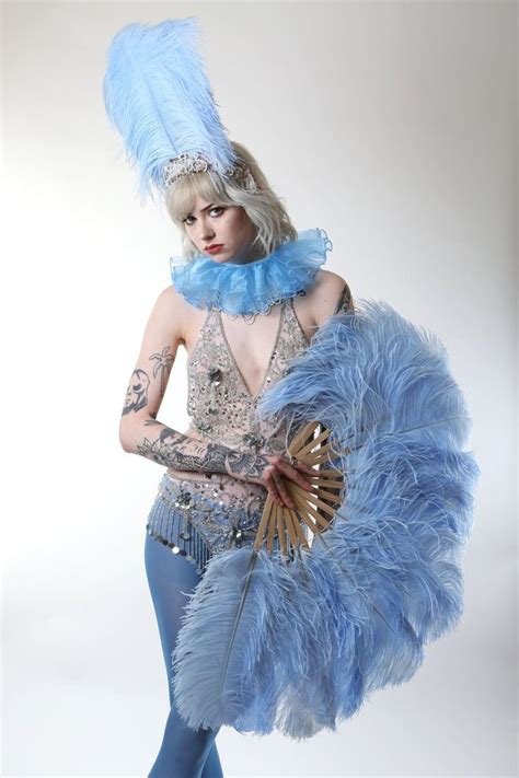 Burlesque Feather Fans As Seen On Itv Vintage Costumes