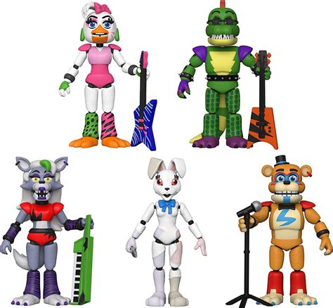 Funko Five Nights At Freddys Security Breach Action Figure Set Of 5