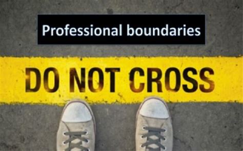 Therapeutic Relationships And Professional Boundaries Lead