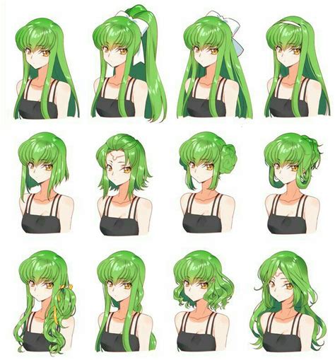 Pin By Tsuki Omori On Code Geass Anime Hair Manga Hair Drawings