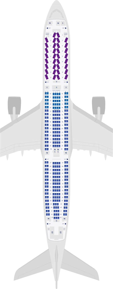 Airbus A330 300 Seat Maps Specs Amenities Delta Air Lines