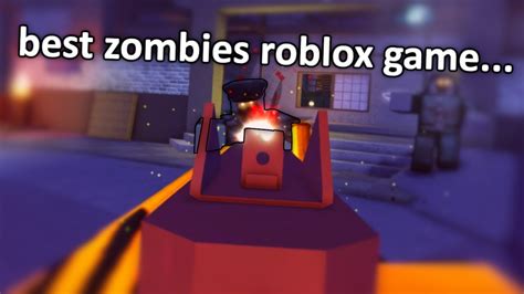 The Best Zombies Game On Roblox Youtube
