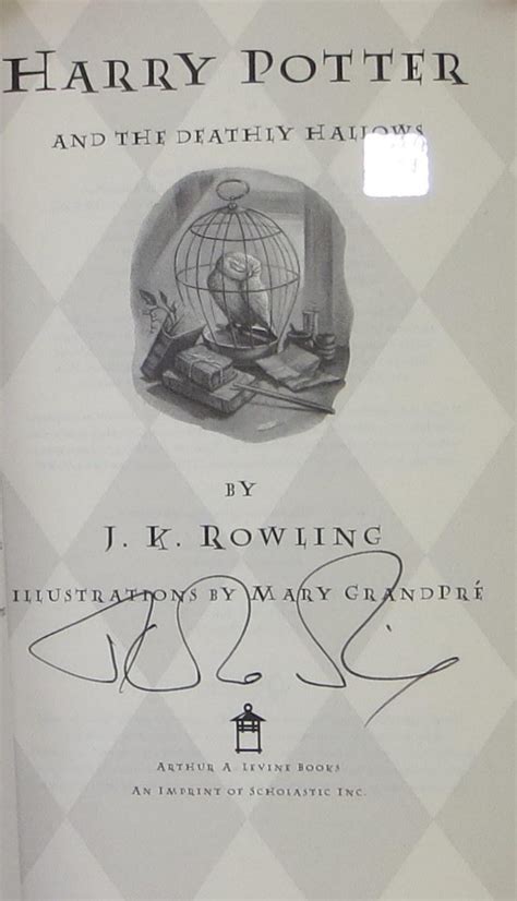 Harry Potter And The Deathly Hallows Book 7 J K Rowling 2nd Edition