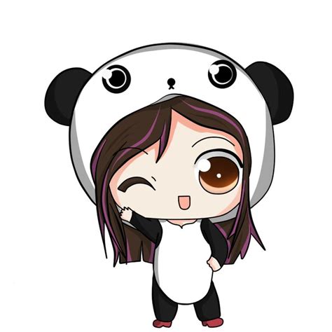 Desenhos Kawaii Cute Anime Chibi Chibi Panda Anime Chibi