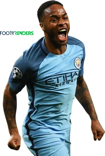 Despite the result and the disappointment, it has been an absolute honour to captain this. Raheem Sterling football render - 34521 - FootyRenders