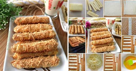 1 buah kentang ukuran sedang 1sdm minyak. Cheese Rolls. Resep Camilan Praktis yang Enak Banget ...