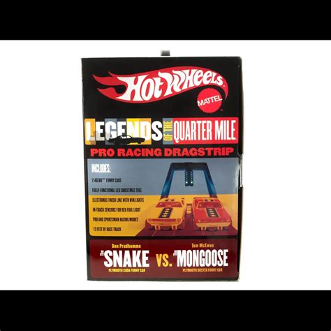 Autoworld Hot Wheels 13 Snake Vs Mongoose Drag Set Don The Snake