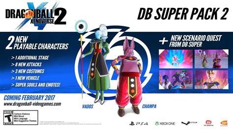 The following dlc is included: Dragon Ball Xenoverse 2 DLC Pack 2 Gameplay Trailer