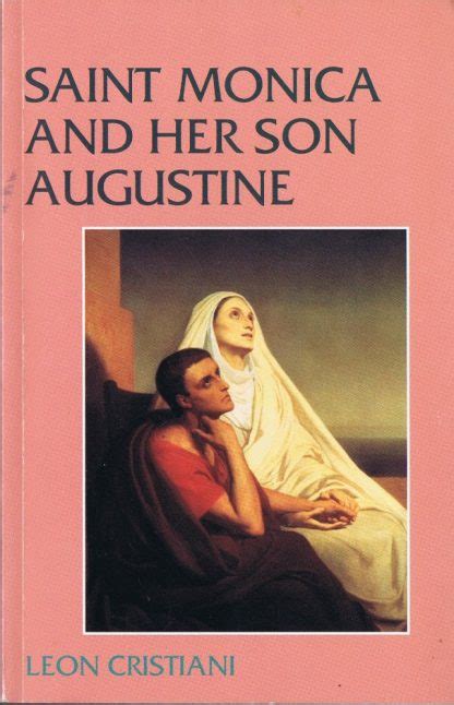 Saint Monica And Her Son Augustine By Leon Cristiani