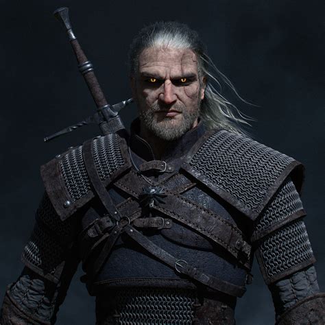 Geralt Of Rivia The Witcher Zbrushcentral