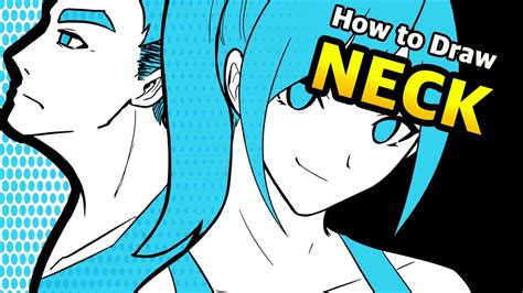How To Draw The Body Neck Anime Manga Tutorial Youtube