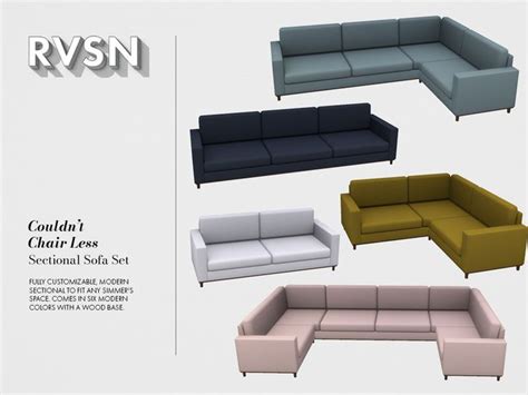 Sectional Sofa Sims 4 Cc Sims 4 Bedroom Sims 4 Cc Furniture Living