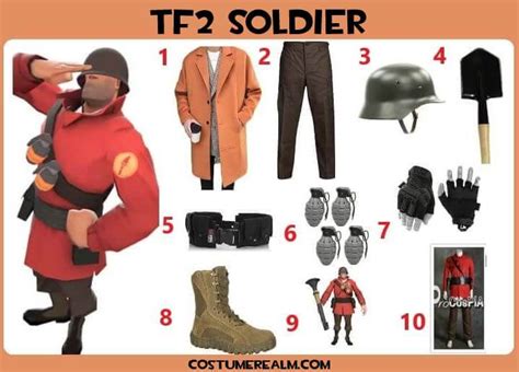 How To Dress Like Tf2 Soldier Costume Guide