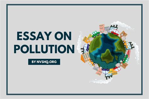 Essay On Pollution 500 Words Essay For Students
