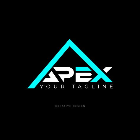 Apex Triangle Creative Mountain Shape Logo 8346097 Vector Art At Vecteezy