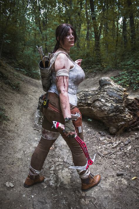 Photoshoot Lara Croft és Sam Nishimura Tomb Raider Yunnies Coven