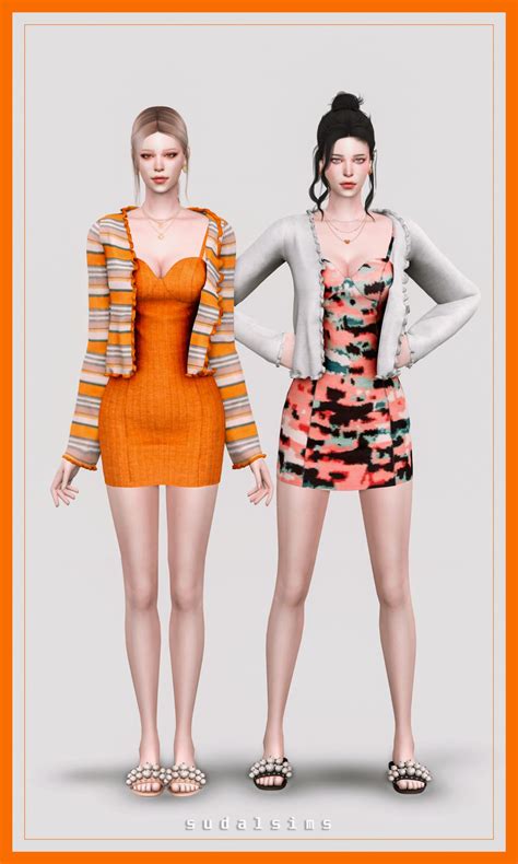 Roli Cannoli Cc Findz Corner Plbsims Ts4 Wannabe Dress Full Body New