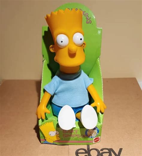 The Simpsons 12andbart Simpson Vinyl Figure Doll Mattel Canada 1990 New In Box Vtg 30 37 Picclick