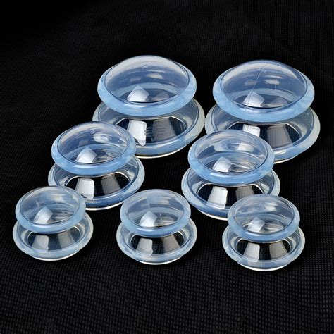 12 Pcs Silicone Cupping Set Acupuncture Cupping Therapy Body Massage Ciudaddelmaizslpgobmx
