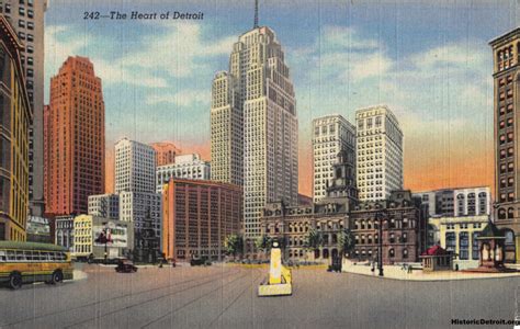 Heart Of Detroit Postcards — Historic Detroit