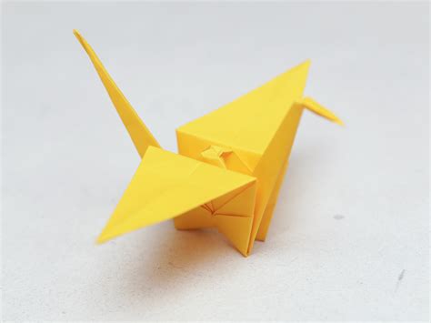 How To Make A Paper Crane Step By Step