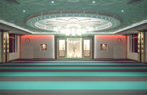 Leicester Modern Islamic Mosque Interior Design ...