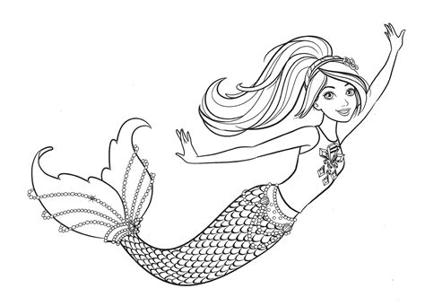 Barbie Sirene Coloriage Coloring Pages Images And Photos Finder