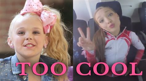 Maddie Ziegler And Jojo Siwa Too Cool Collab Parts Youtube