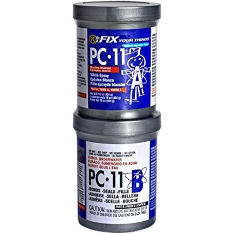 Pc Products Pc 11 Epoxy Adhesive Paste Two Part Marine Grade 1lb Cans