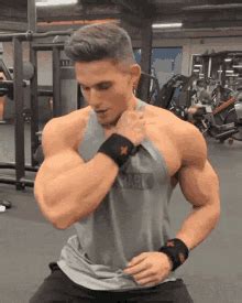 Gym Biceps GIF Gym Biceps Flexing Discover Share GIFs