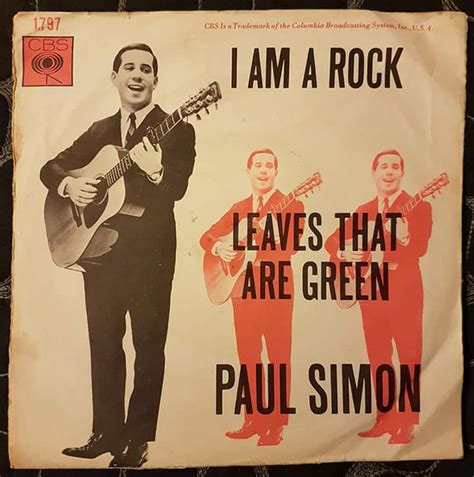 Paul Simon – I Am A Rock (1965, Vinyl) - Discogs