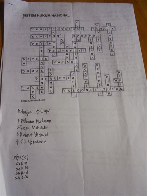 Teka Teki Silang Simple Past Tense Dimensi Bahasa Ing - vrogue.co