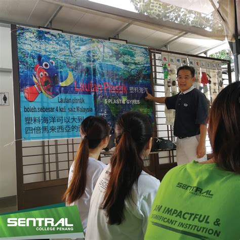 As part of the effort, recycling bins are set up for the residents to put away items that they do not need anymore. Tzu Chi Recycling Education Center - SENTRAL College Penang