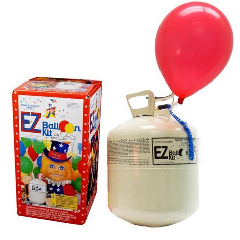 Large E Z Balloon Kit Portable Disposable Helium Tank 50 Etsy