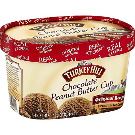 Turkey Hill Original Recipe Premium Ice Cream Chocolate Peanut Butter