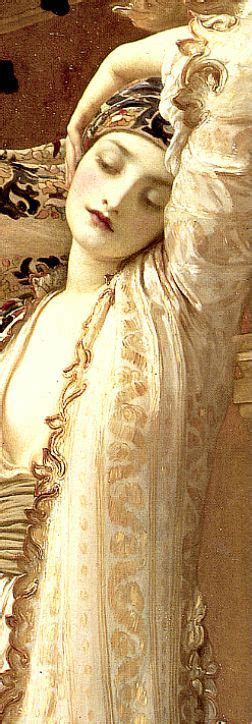 Frederic Lord Leightons Light Of The Harem Detail Pre