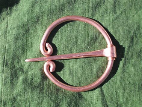 Celtic Cloak Pin Penannular Brooch Large By Baroquemillipede On