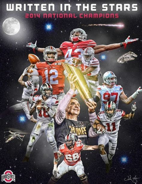 2014 National Champions Written In The Stars By Kyle Hendrickson