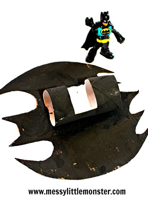Batman Craft Batplane Messy Little Monster